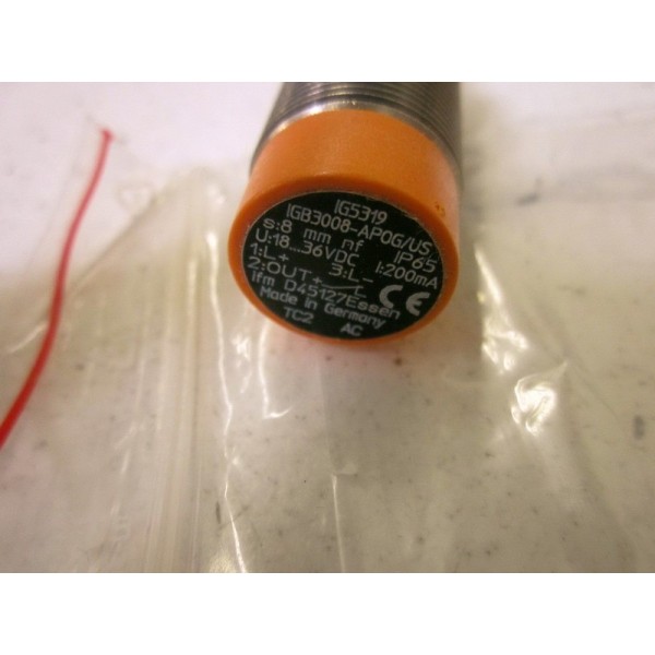 Inductive Proximity Sensor, IG5319, IFM Made in Germany