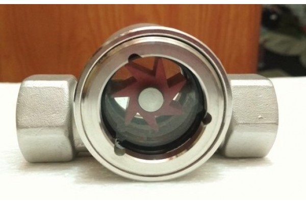 Boiler Feed Water Flow Indicator, SS 304, 200C, 16Bar  