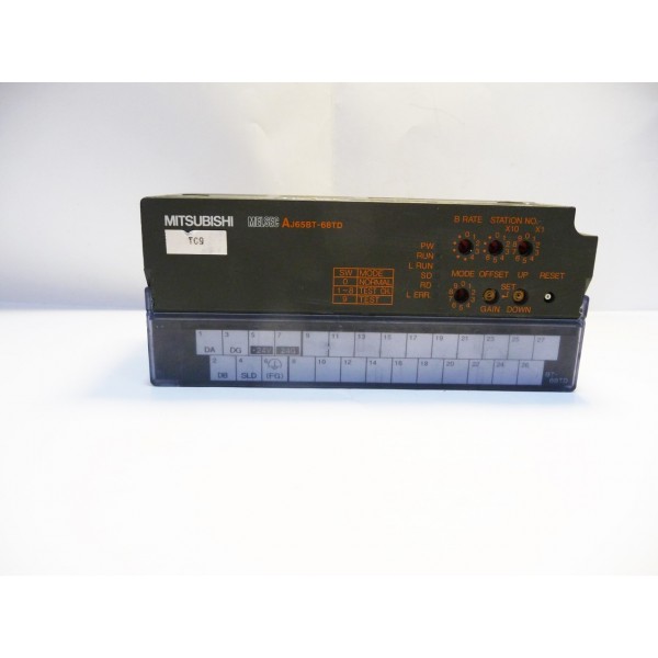 Thermocouple I/O Module, AJ65SBT-68TD, Mitsubishi, Japan