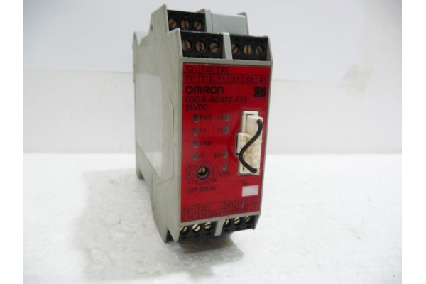 Flexible Safety Unit, G9SX-AD322-T15-RT, Omron  (14 Days Warrenty on Entire Stock)
