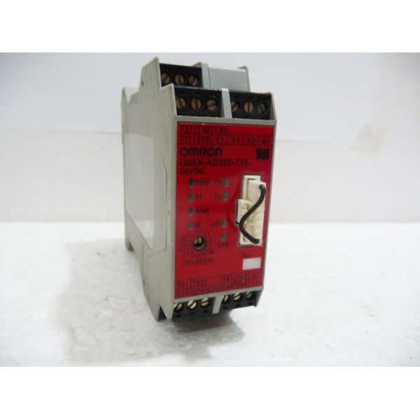 Flexible Safety Unit, G9SX-AD322-T15-RT, Omron  (14 Days Warrenty on Entire Stock)