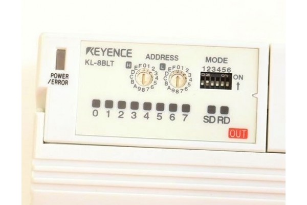 8-point Terminal Block with Repeater, KL-8BLT, Keyence  