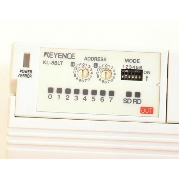 8-point Terminal Block with Repeater, KL-8BLT, Keyence  